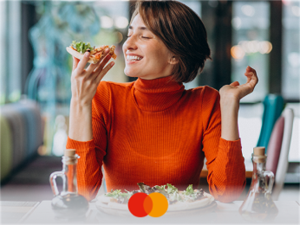Silver Logolu Mastercard sahiplerine yurt dışı restoran ve kafeterya ödemelerinde % 15 indirim ayrıcalığı!