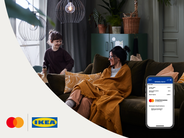 Masterpass'e kayıtlı Mastercard'ınla ikea.com.tr'de 200 TL İndirim! 