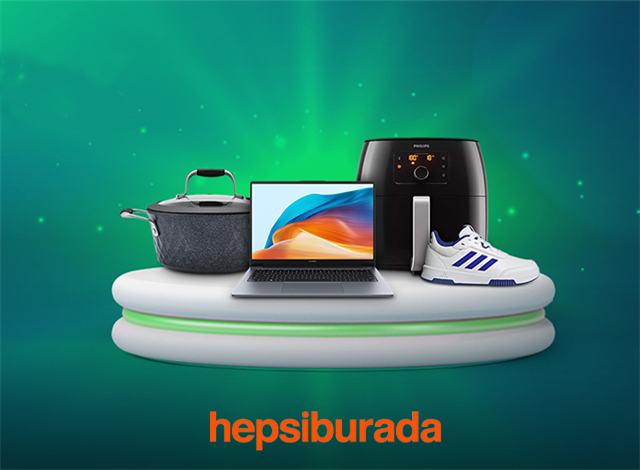 Hepsiburada'da peşin fiyatına 6'ya varan taksit!
