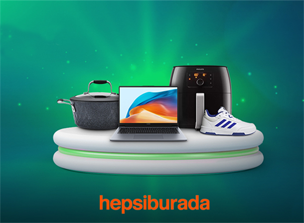 Hepsiburada'da peşin fiyatına 6'ya varan taksit!