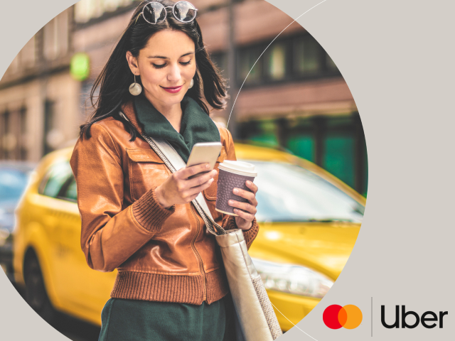 Silver logolu Mastercard® sahiplerine Uber Taksi yolculuğunda %40 indirim!