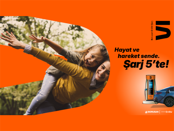 5- Borusan EnBW Şarj’da 300 TL ve üzeri şarj işlemlerine 6.000 mil!