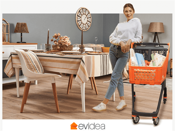 Evidea’da peşin fiyatına 4 taksit fırsatı!